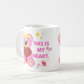 Coeur Ours Hug Mug (Devant gauche)