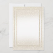 Cœur Pailleté Arc-en-Ciel Faire-Part de Date de Ma (Dos)