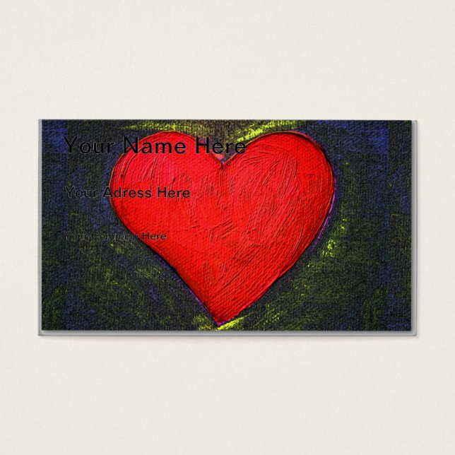 Coeur peint (Devant)