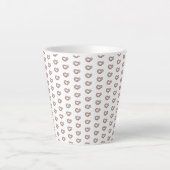 COEUR petite maman latte mug (Devant)