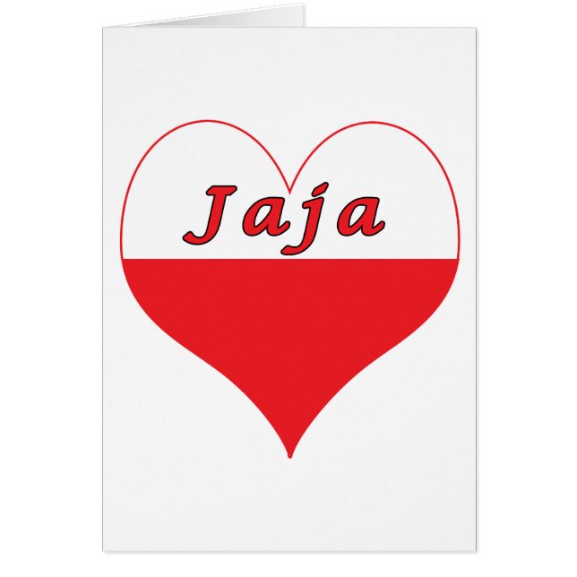 Coeur polonais Jaja (Devant)