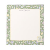 Cœur reconnaissant Vie joyeuse Bloc-notes personna (Devant)