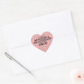Cœur Relation significative Sticker Coeur Oboe (Enveloppe)