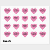 Cœur Relation significative Tin Sifflet Sticker Coeur (Feuille)