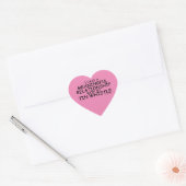 Cœur Relation significative Tin Sifflet Sticker Coeur (Enveloppe)