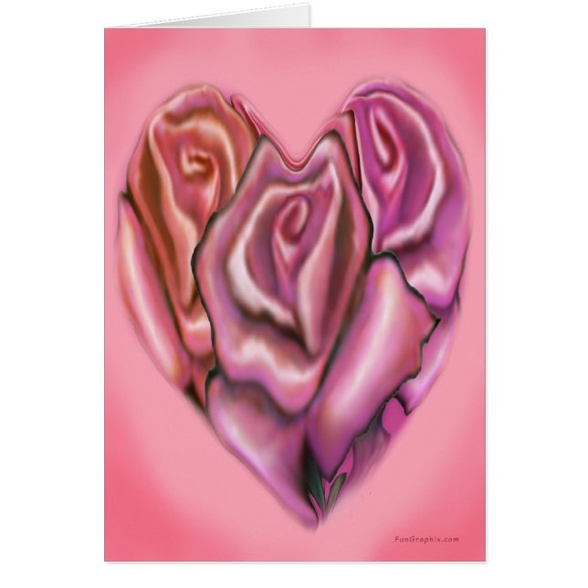 Coeur rose (Devant)