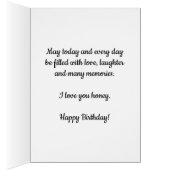 Coeur rose 40e anniversaire femme (Intérieur (Droit))