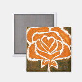 "Coeur Rose #8" Magnet floral (Recto/Verso)