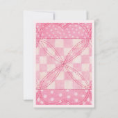 COEUR ROSE COUVERTURE 3.5x5 Carte plate / Rose / V (Devant)