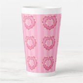 Coeur rose Doughnut café Mug (Devant)