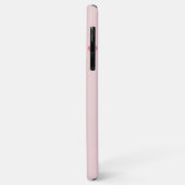 coeur rose mignon coque pour iphone 11 pro max. (Dos/Gauche)