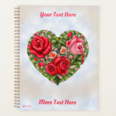 Coeur Rose vintage (Devant)