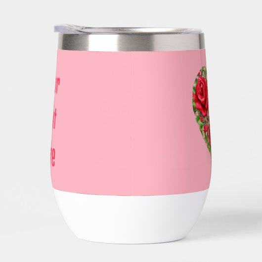 Coeur Rose vintage (Droite)