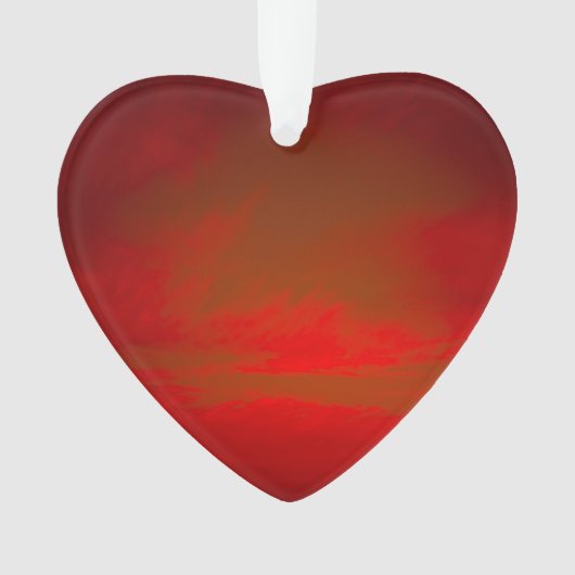 Coeur rouge (devant)