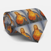Coeur sacré de cravate de Jésus (Roulé)