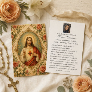Cœur Sacré de Jésus Prière funèbre espagnole
