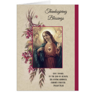Coeur sacré de thanksgiving des fleurs de Jésus