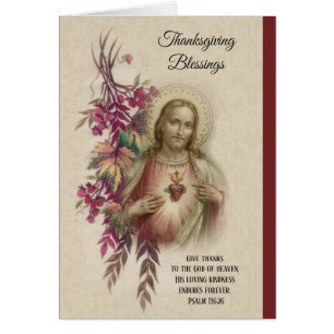 Coeur sacré de thanksgiving des fleurs de Jésus