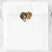 Cœur Saint Valentin COEUR AVEC Sticker CUPID (Sac)