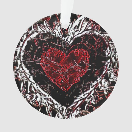 Coeur sauvage foncé (devant)