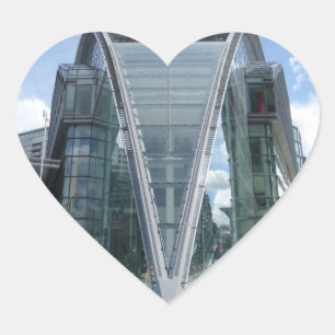 Cœur Shopping Mall London Heart Sticker
