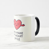 Coeur Smile Magic Mug (Devant droit)