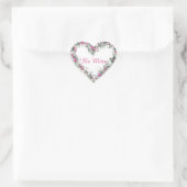 Cœur Soyez le Sticker mien (Sac)