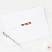 Cœur Soyez le Sticker mien (Enveloppe)