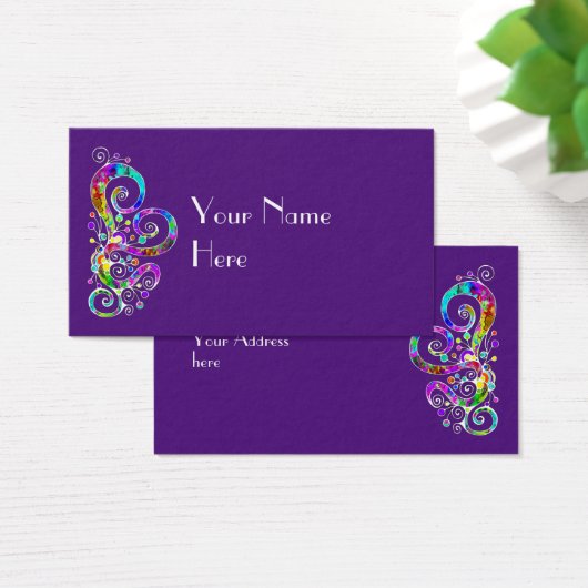 Coeur spiral Peint à la main 2 (Bureau)