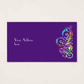 Coeur spiral Peint à la main 2 (Dos)