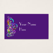 Coeur spiral Peint à la main 2 (Devant)