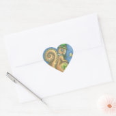 Cœur ST. PATRICK'S DAY IRISH SQUIRREL STICKER Sheet (Enveloppe)