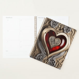 Coeur Steampunk - Amour mécanique complexe