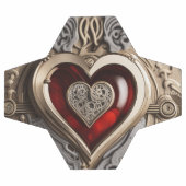 Cœur Steampunk Intemporel de l'Amour (Plat)