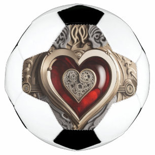 Cœur Steampunk Intemporel de l'Amour