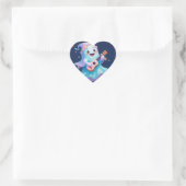 Cœur Sticker (Sac)