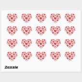 Cœur Sticker (Feuille)