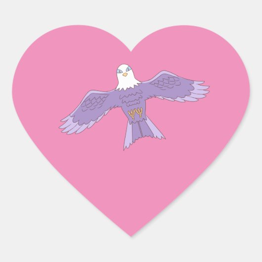 Cœur Sticker (Devant)