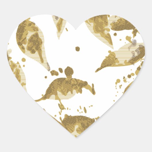 Cœur Sticker (Devant)