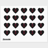 Cœur Sticker (Feuille)