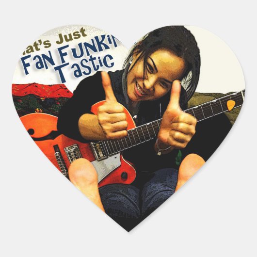 Cœur Sticker (Devant)