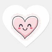 Cœur Sticker (Devant)