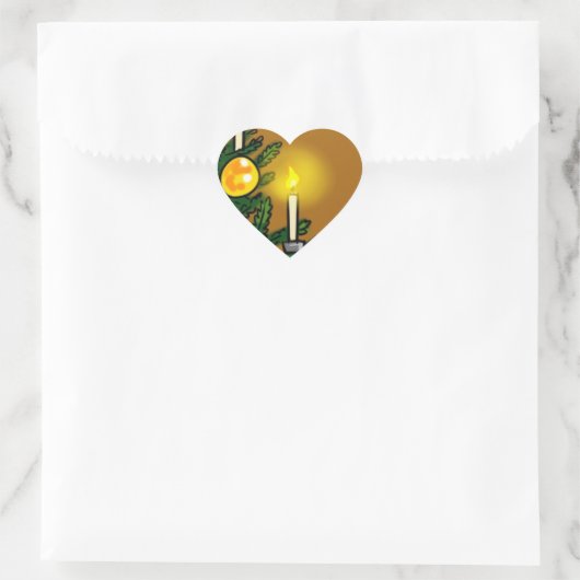 Cœur Sticker (Sac)