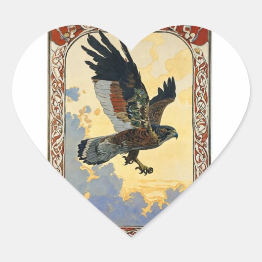 Cœur Sticker (Devant)