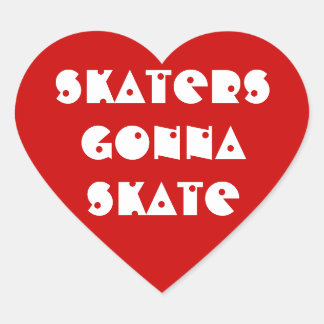 Cœur Sticker 20-Pack : Skaters