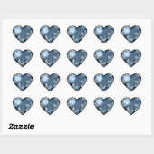 Cœur Sticker à coeur gelé (Feuille)