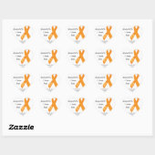 Cœur Sticker à sclérose en plaques (Feuille)