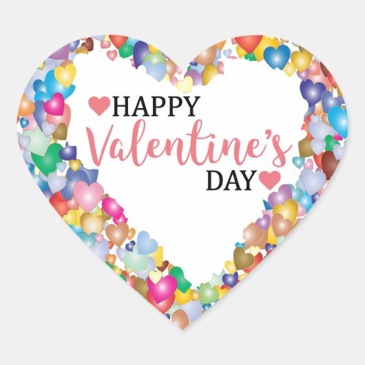 Cœur Sticker Berry Cute Valentine Heart (Devant)