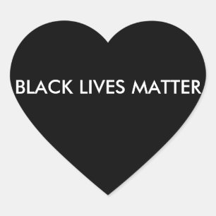 Cœur Sticker Black Lives Matt