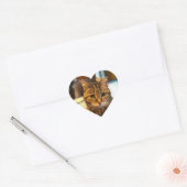 Cœur Sticker calliope (Enveloppe)